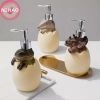 N2HAO Đĩa Xà Phòng 560ml - Hộp Đựng Chất Lỏng Rỗng, Chai Bơm Đổ Lại cho Nhà Bếp & Phòng Tắm, Giá ưu đãi 298.870 VND 5