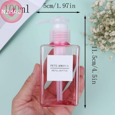 N2hao Hộp Đựng Chai Xốp 100ml Dầu Gội, Lotion, Liquid Soap - Pump Dispenser Giá Ưu Đãi 5