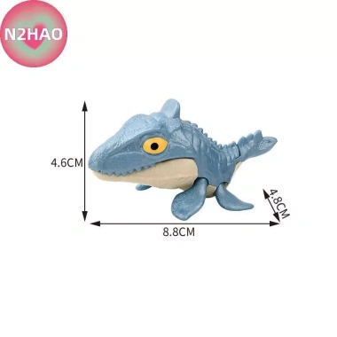 N2HAO Kỷ Jura Ngón Tay Triceratops & Tyrannosaurus - Mô Hình Tương Tác Sáng Tạo Cho Trẻ Em, Quà 42.350 VND 16