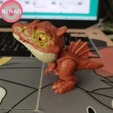 N2HAO Kỷ Jura Ngón Tay Triceratops & Tyrannosaurus - Mô Hình Tương Tác Sáng Tạo Cho Trẻ Em, Quà 42.350 VND 19