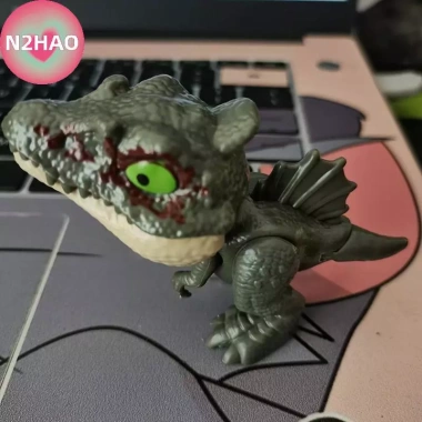 N2HAO Kỷ Jura Ngón Tay Triceratops & Tyrannosaurus - Mô Hình Tương Tác Sáng Tạo Cho Trẻ Em, Quà 42.350 VND 20
