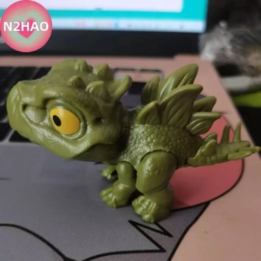 N2HAO Kỷ Jura Ngón Tay Triceratops & Tyrannosaurus - Mô Hình Tương Tác Sáng Tạo Cho Trẻ Em, Quà 42.350 VND 21