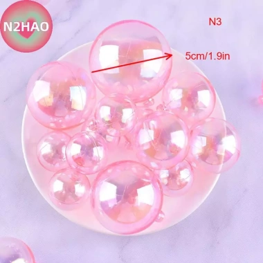 N2HAO Nhiều Màu Sắc Hình Cầu Bánh Top Bóng Suốt DIY Cupcake Trang Trí Tiệc Sinh Nhật Cưới 5 N2HAO Nhiều Màu Sắc Hình Cầu Bánh Top Bóng Suốt DIY Cupcake Trang Trí Tiệc Sinh Nhật Cưới 5