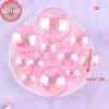 N2HAO Nhiều Màu Sắc Hình Cầu Bánh Top Bóng Suốt DIY Cupcake Trang Trí Tiệc Sinh Nhật Cưới 7