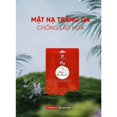 Nạ Thượng Hoa Đình Bách Y Sâm Dưỡng Trắng Cấp Ẩm Trẻ Hóa Da - Hộp 5 miếng Duyên Thị, 310.000 VND