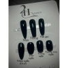 Nailbox 2H-028 Đỏ Rượu Vang Ombre - Viền Bạc, Charm Thánh Giá, Phong Cách Cá Tính, 126.490₫ 4