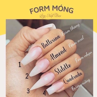 Nailbox Đỏ Mix Nơ – Form và Size Đa Dạng, Giảm còn 80.000, Set Đánh Móng Bền Sang Trọng