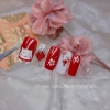 Nailbox mèo hoa Tết – Nhắn mẫu chỉ 60.000₫, giảm mạnh so với 75.000₫ 2