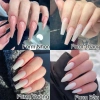 Nailbox móng úp thiết kế sẵn mẫu mắt mèo đen ánh đỏ rượu vang sang chảnh - giá 79.000 8