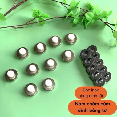 Nam châm đính bảng núm tròn - Dễ lắp, bền chắc, giảm giá 35.000₫