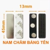 Nam châm gắn bảng tên và thẻ cài áo - 3 viên hít chắc chắn, keo 3M hai mặt, tiện dụng, giảm giá 8.500đ