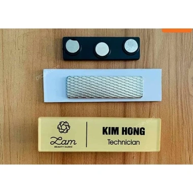 Nam châm gắn bảng tên và thẻ cài áo - 3 viên hít chắc chắn, keo 3M hai mặt, tiện dụng, giảm giá 8.500đ 4