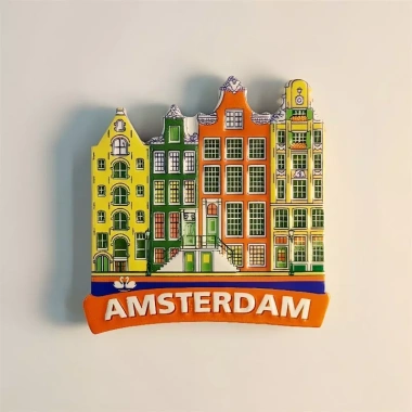 Nam châm & Nhãn dán tủ lạnh Holland Amsterdam Central Station - Bộ sưu tập kỷ niệm du lịch, quà tặng 2 Nam châm & Nhãn dán tủ lạnh Holland Amsterdam Central Station - Bộ sưu tập kỷ niệm du lịch, quà tặng 2