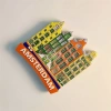 Nam châm & Nhãn dán tủ lạnh Holland Amsterdam Central Station - Bộ sưu tập kỷ niệm du lịch, quà tặng 3