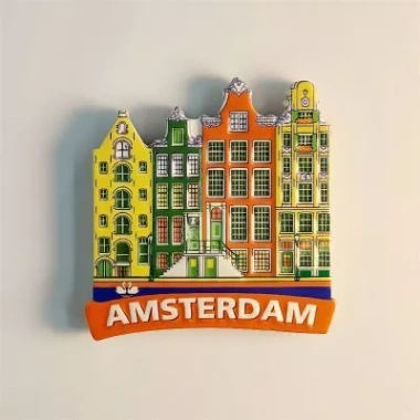 Nam châm & Nhãn dán tủ lạnh Holland Amsterdam Central Station - Bộ sưu tập kỷ niệm du lịch, quà tặng 6 Nam châm & Nhãn dán tủ lạnh Holland Amsterdam Central Station - Bộ sưu tập kỷ niệm du lịch, quà tặng 6