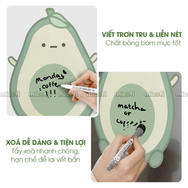 Nam Châm Tủ Lạnh Micofi - Ghi Chú Giấy Dán Từ Tính, Sticker To Do List, Giá 50.000₫ 3 Nam Châm Tủ Lạnh Micofi - Ghi Chú Giấy Dán Từ Tính, Sticker To Do List, Giá 50.000₫ 3