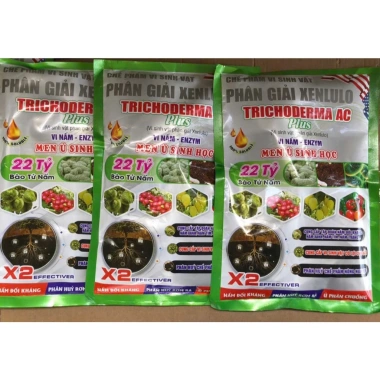 Nấm Đối Kháng Trichoderma Minh Khôi 1kg - Ủ Phân Chuồng, Rơm Rạ, Cải Tạo Đất, Kháng Nấm Bệnh - Giá 88.500 VND