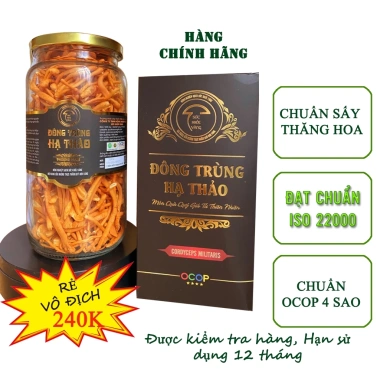 Nấm đông trùng hạ thảo sấy thăng hoa 50g sợi rối ít gãy – ăn ngon ngủ ngon, 176k