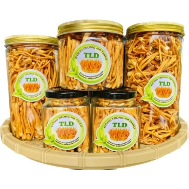 Nấm Đông Trùng Hạ Thảo TLD Sấy Thăng Hoa 12-25-50g - Hữu Cơ 100% - Dược Chất Cao - Giá Ưu Đãi 65,000 VND