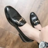 Nam Họa Tiết Đá Loafers Khóa Da Penny Slip-on Công Sở Giày Thoải Mái 567.000₫ 2