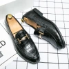 Nam Họa Tiết Đá Loafers Khóa Da Penny Slip-on Công Sở Giày Thoải Mái 567.000₫ 10