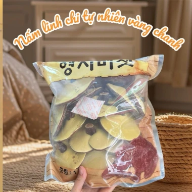 Nấm Linh Chi Đỏ Thượng Hạng Hàn Quốc 6 Năm Tuổi - Túi 1kg Giá 999.000 Giảm 20% 2