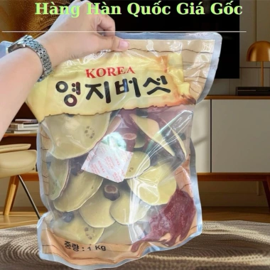 Nấm Linh Chi Đỏ Thượng Hạng Hàn Quốc 6 Năm Tuổi - Túi 1kg Giá 999.000 Giảm 20% 6