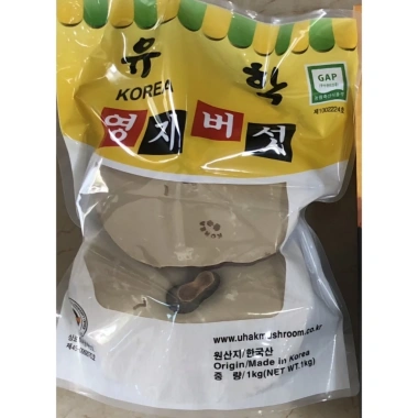 Nấm linh chi Hàn Quốc cao cấp túi 1kg - Giảm giá, chỉ 850.000đ (giá gốc 1.105.000đ)