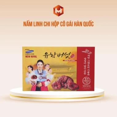 Nấm Linh Chi Hộp Cô Gái Hàn Quốc Chính Hãng - Giá 1,750,000 VNĐ, Tăng Sinh Lực