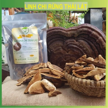 Nấm Linh Chi Rừng Thái Lát Gốc Tây Nguyên – 150k, Hoàn Tiền nếu không hài lòng