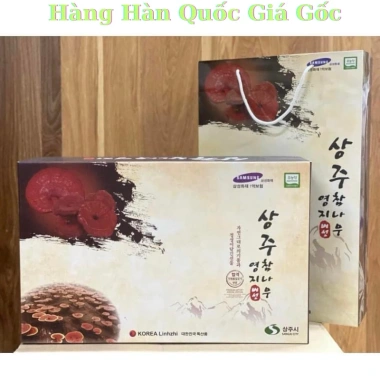 Nấm Linh Chi Sangju Hàn Quốc 1kg - Giá sỉ 1.299.000, Quà sang trọng, giảm giá