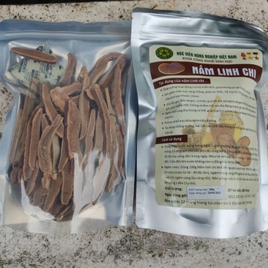 Nấm linh chi thái lát 100g - Học viện Nông nghiệp VN - Giá ưu đãi 170.000đ