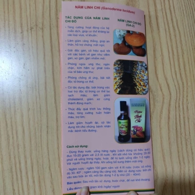 Nấm linh chi thái lát 100g - Học viện Nông nghiệp VN - Giá ưu đãi 170.000đ 4
