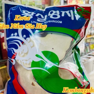 Nấm Linh Chi Vàng Hàn Quốc 1KG Túi Xanh - Giá Ưu Đãi 579k, Tăng Cường Sức Khỏe