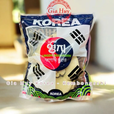 Nấm Linh Chi Vàng Hàn Quốc 1kg Túi Xanh - Giá Ưu Đãi 579k, Tăng Cường Sức Khỏe 2