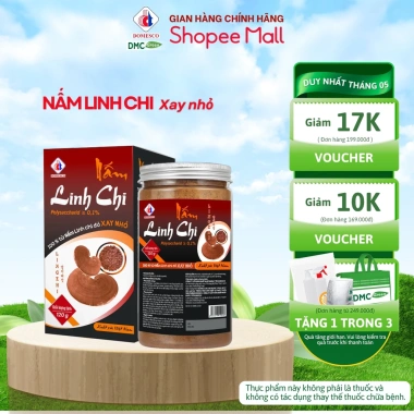Nấm Linh Chi xay nhỏ Polysaccharid 0,1% - Giảm giá 223.000đ, tăng sức đề kháng