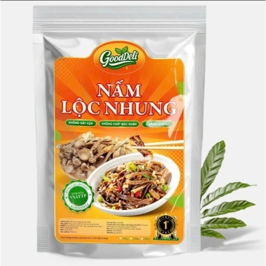 Nấm Lộc Nhung Sấy Khô Loại 1 GoodDeli - Giòn Ngon Không Vụn, Giá 48.020₫ 9