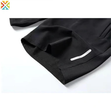 Nam Mùa Hè Ice Silk Quần Short Mỏng Chạy Bộ Khô Dây Kéo Rời Thể Thao Giá 91.259