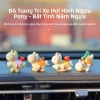 Năm Ngựa Cung Hoàng Đạo Pony Đồ Trang Trí Xe Linh Vật Dễ Thương Cho Bàn và Quà Tặng Xe Ô Tô - Giá Ưu Đãi 112k 3
