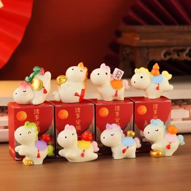 Năm Ngựa Cung Hoàng Đạo Pony Đồ Trang Trí Xe Linh Vật Dễ Thương Cho Bàn và Quà Tặng Xe Ô Tô - Giá Ưu Đãi 112k