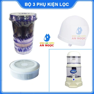 Nấm Sứ Korea Bình Lọc Nước Ceramic Hưng Long giá 80.000 VND, lọc sạch uống trực tiếp