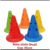 Nấm Tập Chiến Thuật Bóng Đá 30cm - Chóp Vận Động Có Lỗ, Giá Ưu Đãi 14.000đ