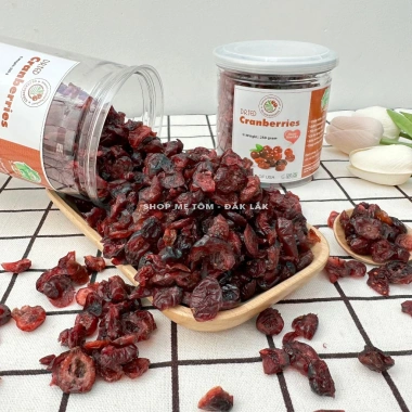 Nam việt quất sấy Mỹ - quả việt quất ướt ăn vặt, hạnh nhân macca, hoá đơn công ty, 70.000 VND 8
