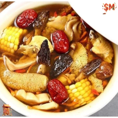 Nấm xanh 100gr hảo hạng - Gia vị hầm gà, lẩu nấm Vân Nam, thơm ngon, bán sỉ 43k 3