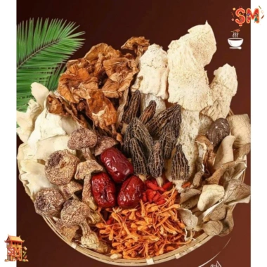 Nấm xanh 100gr hảo hạng - Gia vị hầm gà, lẩu nấm Vân Nam, thơm ngon, bán sỉ 43k 4