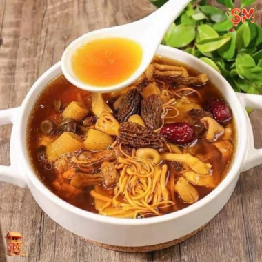 Nấm xanh 100gr hảo hạng - Gia vị hầm gà, lẩu nấm Vân Nam, thơm ngon, bán sỉ 43k 5