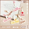 Name tag thêu tên sticker tránh thất lạc treo Balo, túi xách, móc khoá 48.000₫