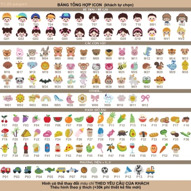 Name tag thêu tên sticker tránh thất lạc treo Balo, túi xách, móc khoá 48.000₫
