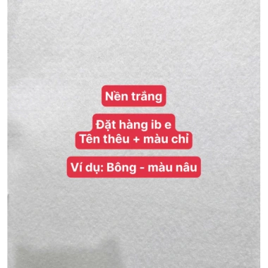 Nametag thêu tên cá nhân cho bé - Treo balo, túi xách, bền, giảm giá 46.000 VND