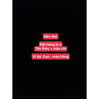 Nametag thêu tên cá nhân cho bé - Treo balo, túi xách, bền, giảm giá 46.000 VND